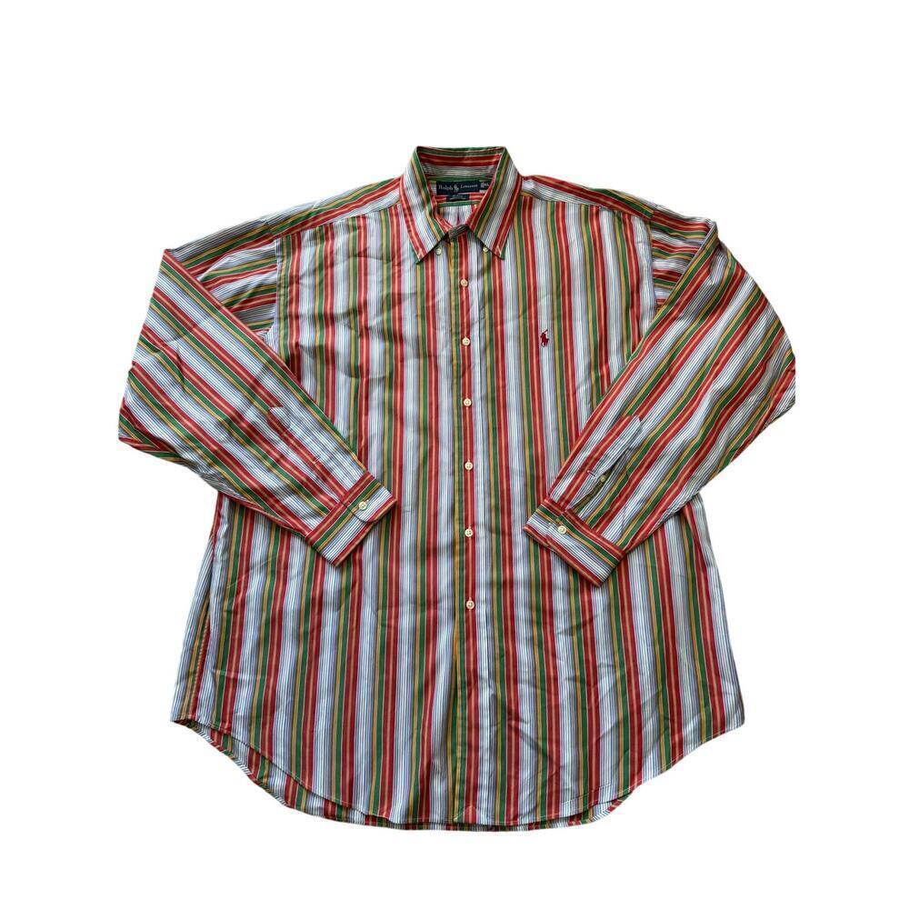 POLO by Ralph Lauren Button up, Long Sleeved, collared shirt size XL, BLAKE